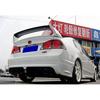 For Honda Civic 2006-2011 ABS FD2 Spoiler Three Parts or Four Parts Civic Car Boot Cover Rear Wing