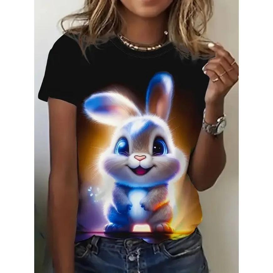 

Большие размеры пляжный стиль 3D принт футболка повседневный короткий рукав топ для весны и лета женская одежда больших размеров 6XL