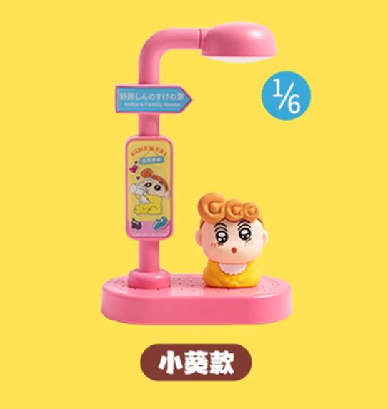 Latest Genuine Crayon Shin-Chan Nightlight Series Of Blind Box Ornaments Decoration Trend Figure Creative Children'S Birth Date Present