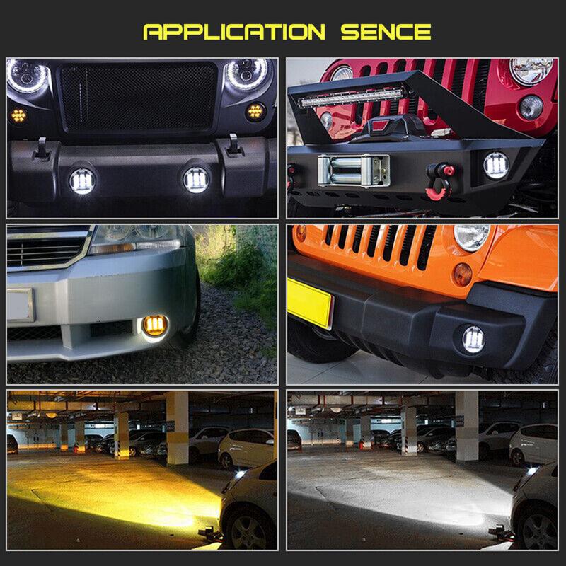 

3.5inch Round LED Work Light Bar Spot Driving Headlight For Auto Motor Vehicles Driving Fog Lamps Headlamp Car Accessories