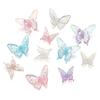 10Pcs Acrylic 3D Butterfly Charms Color Plated Loose Spacer Bead for Jewelry Making Accessories DIY Bracelet Earring Phone Chain