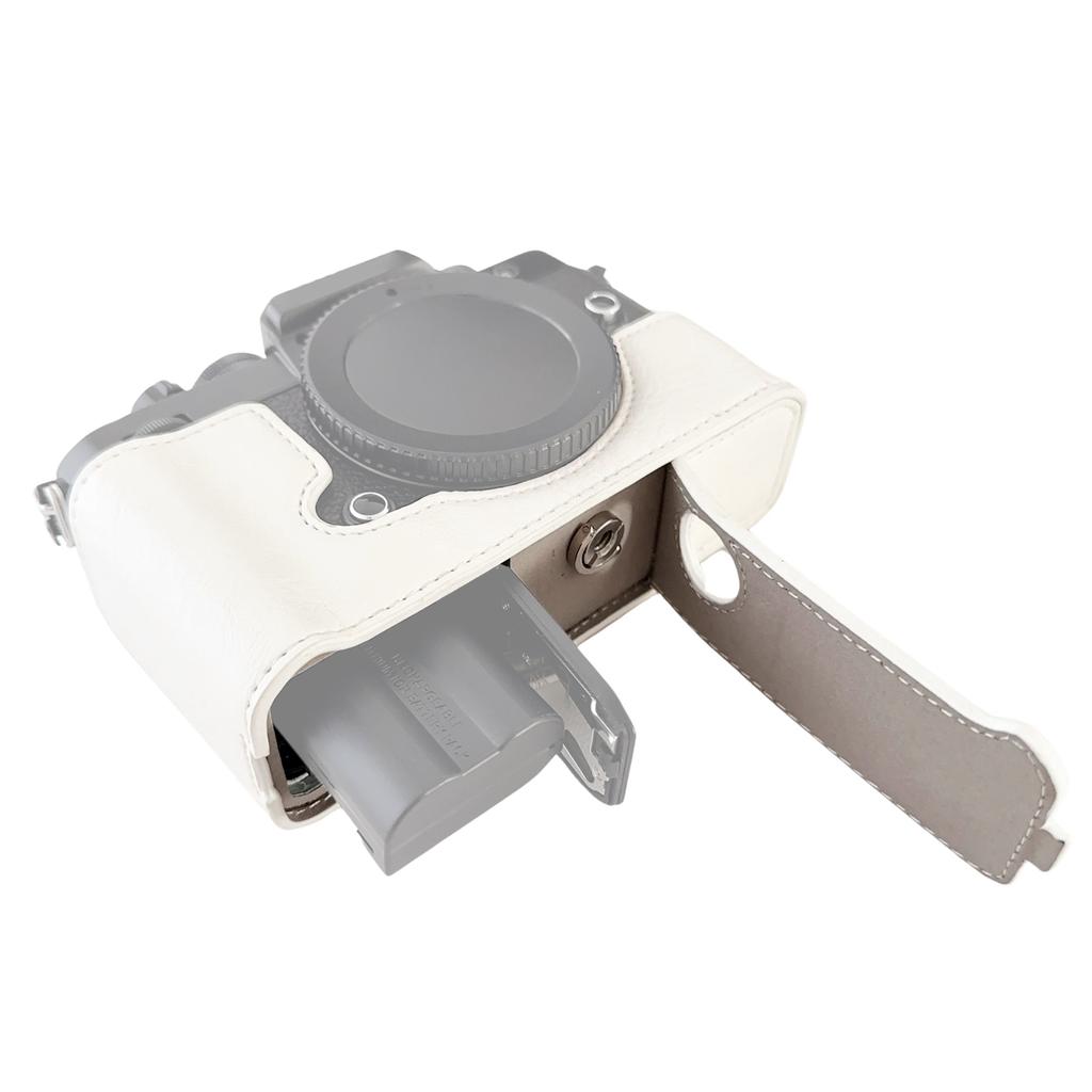 Portable Camera Protective Case Retro Style Camera Case Carry Bag Opening Bottom Design with