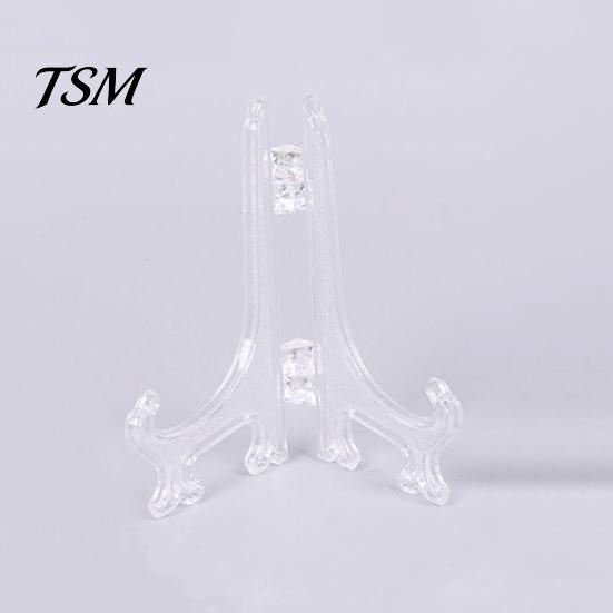 Picture Frame Display Plate Rack Safe Wide Application Triangle Structure Dish Portable Easels Holder for Hotel Kitchen Easel