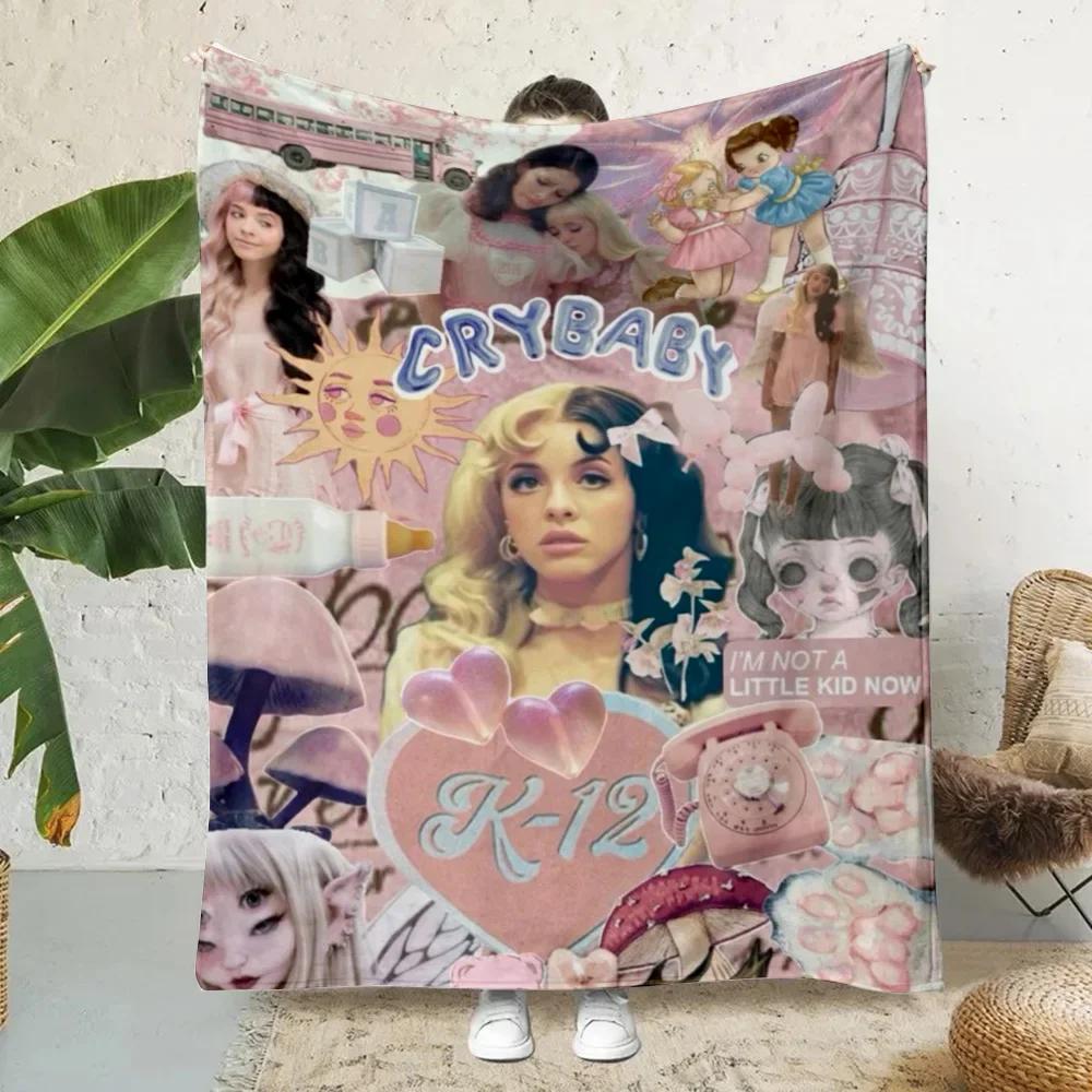 Melanie Martinez Music Printed Blanket Picnic Blankets Warm Blanket Soft and Comfortable Blanket Home Travel Birthday Gift