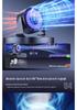 6-Inch Wall-Mounted USB Desktop Fan with Air Circulator and Long Battery Life