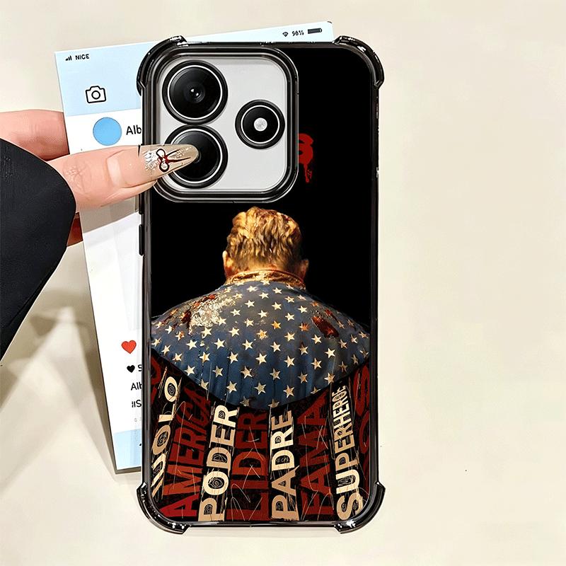 The Boys H-Homelander Měkký kryt na telefon Pro Xiaomi Poco X7 X8 Pro Max X6 X5 X3 F8 Ultra F7 M8 M7 M5S Redmi 15C 15A 15 14C 13C 12C