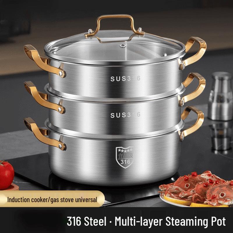 

Wutuo 316 Stainless Steel Multi-Function Pot