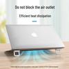 Invisible Foldable Zinc Alloy Laptop Riser Stand