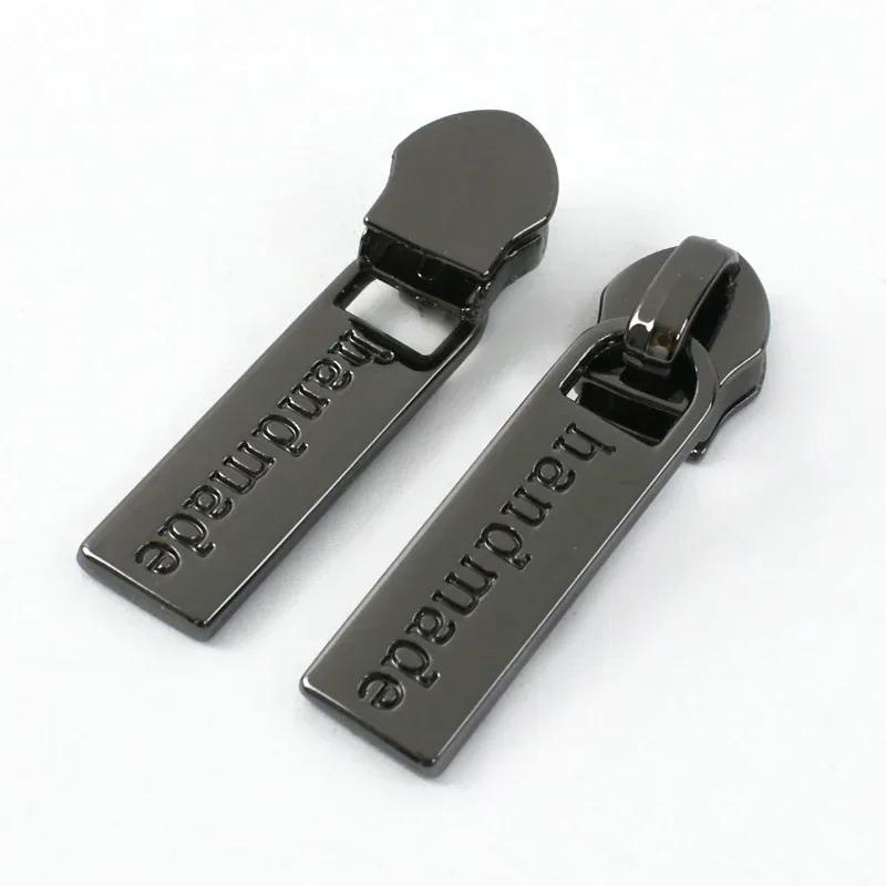 5/10/20Pcs Meetee 5# Zipper Puller for Nylon Zip Tapes Repair Garment Bag Zips Sliders Head DIY Zippers Pull Sewing Accessories