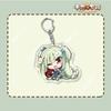 Game Senren Banka Anime Peripheral Acrylic KeyChain Murasame Tomotake Yoshino Keyring Pendant Decorative Accessories Gift
