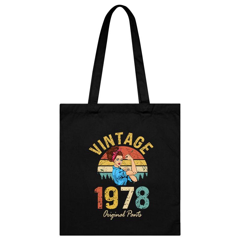 Women's Shoulder Bag Vintage Printed Shopping Bag Casual Fashion Birthday Year Women's Vintage Handbag