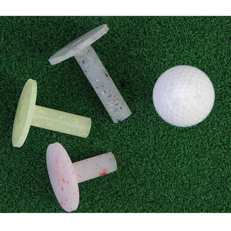 4 Stück Universelle Gummi-Golf-Tees Stabiler Trainingsballständer Golfball-Tees Outdoor-Golfsportzubehör Einfach zu verwenden