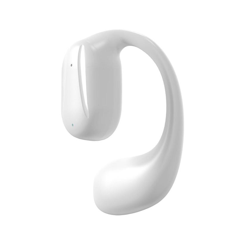 Single Left Ear Bluetooth-compatible Headset 5.2ows Open Bone Conduction Earphones Ear Hook Noise
