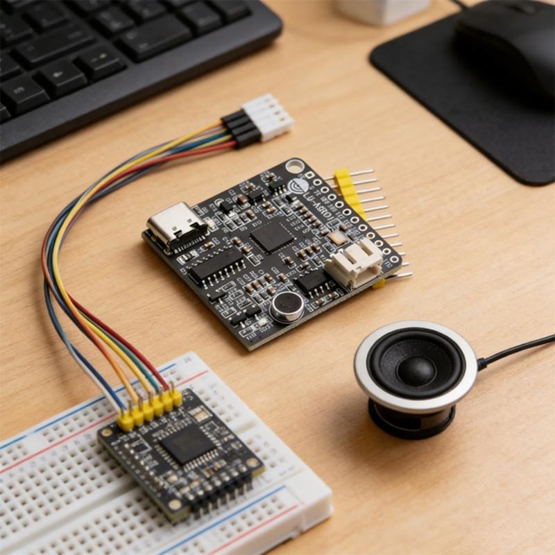 Compactly Intelligent Voice Control Module Voice Recognition Module For Automation Systems Works Without Internet