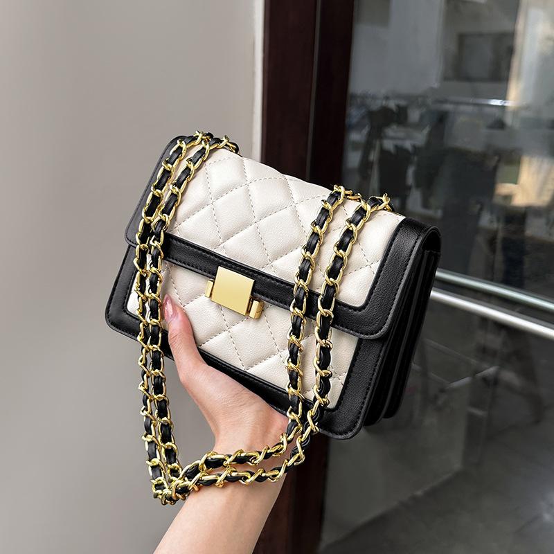 Qiao Lady Bag 2025 New Autumn Winter Chain Bag Women's Crossbody Bag Versatile Quilted Bag Qixi Festival Gift Genuine Leather Women