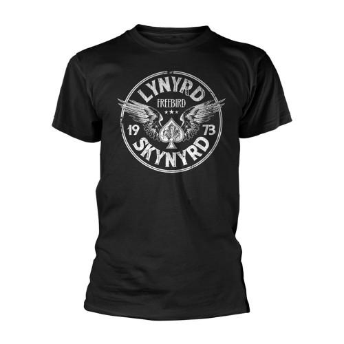 Lynyrd Skynyrd Unisex Adult Free Bird 1973 Wings T-Shirt