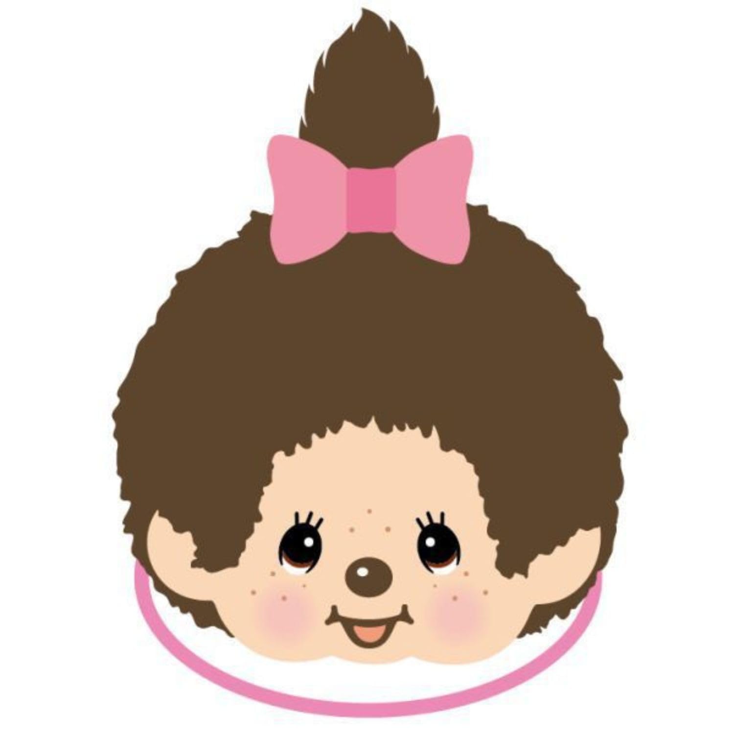 

iPlanning Резинка для волос с мордочкой Мончичи K4161B Мончичи-чан