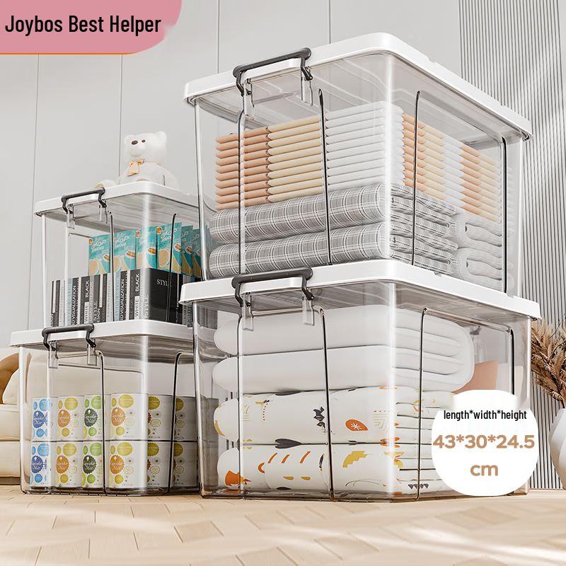 Jiabangshou Transparent Plastic Storage Box