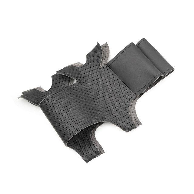 Handflätat Bilrattöverdrag För Mercedes Benz C-Klass W202 CL-Klass C140 E-Klass W210 Mjukt Perforerat Mikrofiberläder