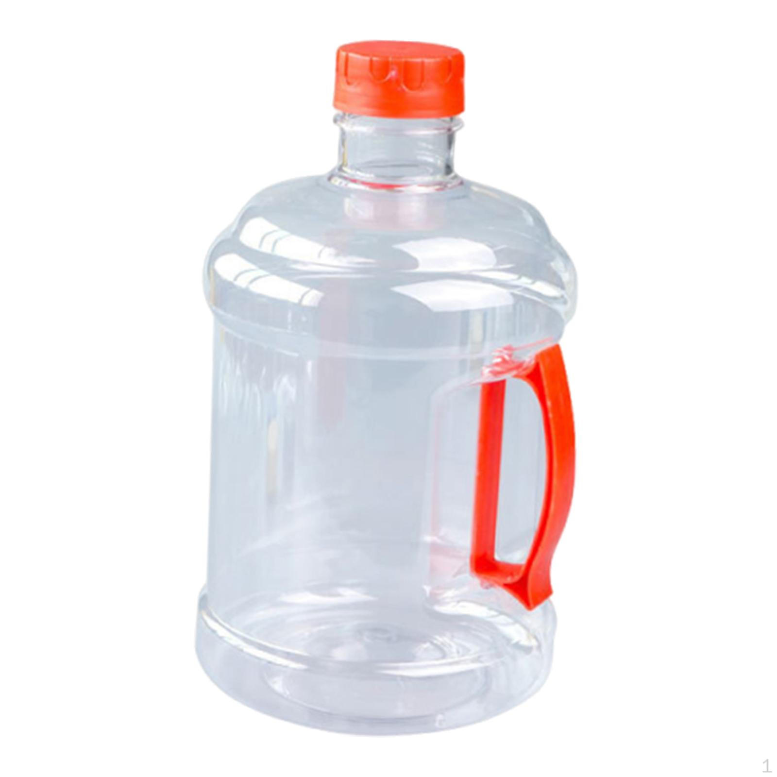 

3L Reusable Empty Water Bottle with Handle: Versatile Jug for Outdoor Events, Office And Camping. Red