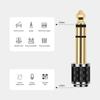 Headphone Adapter 3.5mm to 6.35mm with Gold Plated Connector Auditory Adapter