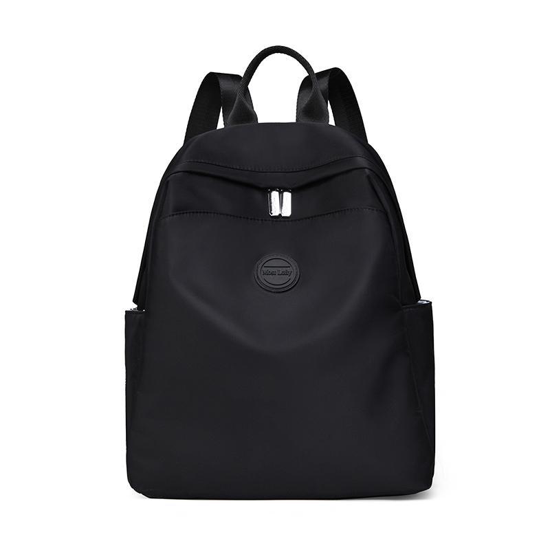 Schoolbag New Bag Women's 1011 Popular Fashion Trend Backpack Travel Large Capacity Oxford Cloth Lightweight Backpack