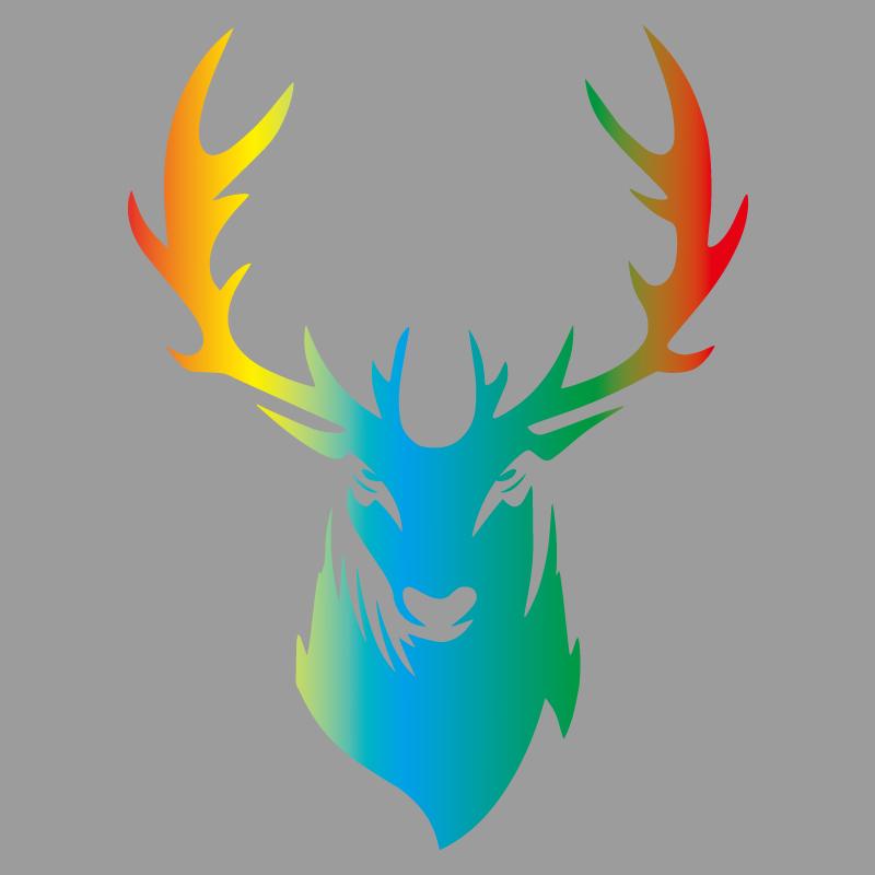 

Наклейки на бампер и голову оленя в джунглях, креативные и забавные наклейки для фанатов и любителей мультфильмов, высокое качество для автомобилей, грузовиков, мотоциклов и ноутбуков S