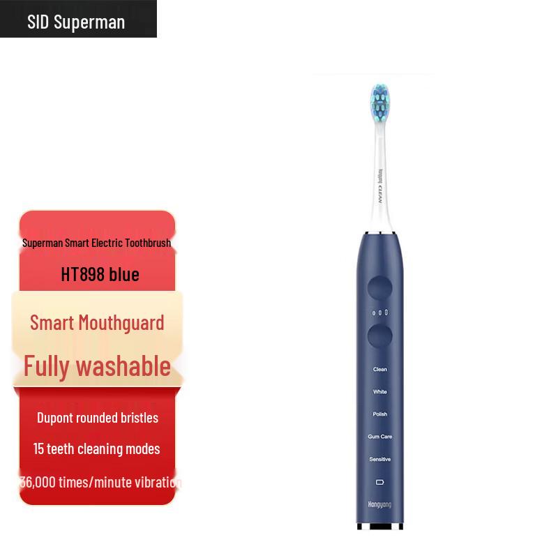 

Superman HT898 Smart Sonic Electric Toothbrush