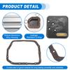 UXCELL KM175 Automatic Transmission Filter CVT Oil Cooler Filter Oil Pan Gasket Kit for Hyundai Accent 1999 No.4632122040