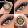 EYESHARE 1 Pair PATTAYA Brown Contact Lenses for Eyes 14.2mm Natural Lenses Yearly Use Cosmetics Pupil