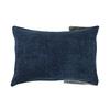 Iori Emu Pillowcase, Navy X Gray, Imabari Towel, 100% Cotton, Approx. 45 X 88cm