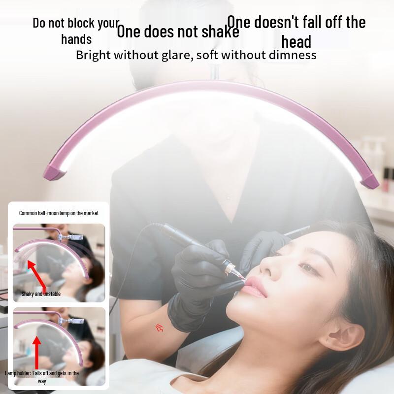 Oeny Half-moon LED Beauty Lamp