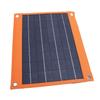Solarpanel USB A USB C Ausgänge 20W Solarladepanel mit Aufsteller Zigarettenanzünder Batterieklemme