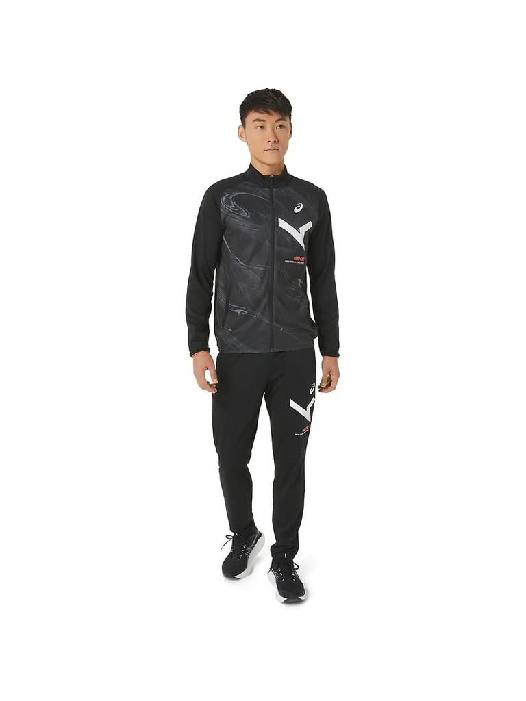ASICS DRY STRETCH KNIT GRAPHIC JACKET 2031D995 Training Wear A-I-M Men's