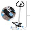 Twister Stepper, Máquina de Step con Resistencia Ajustable, Pantalla LCD - Azul