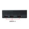 Sanwa Supply USB Hub for Tablets USB-2H302BK