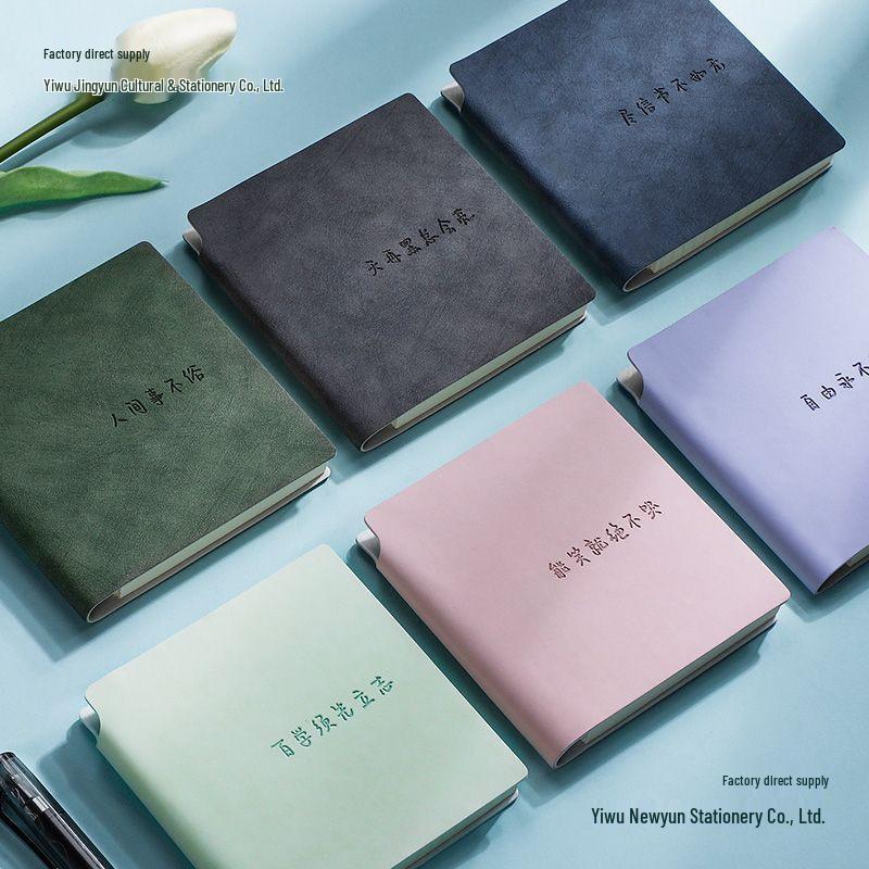 Fickduk: Portabelt rutat anteckningsblock & Praktisk anteckningsbok