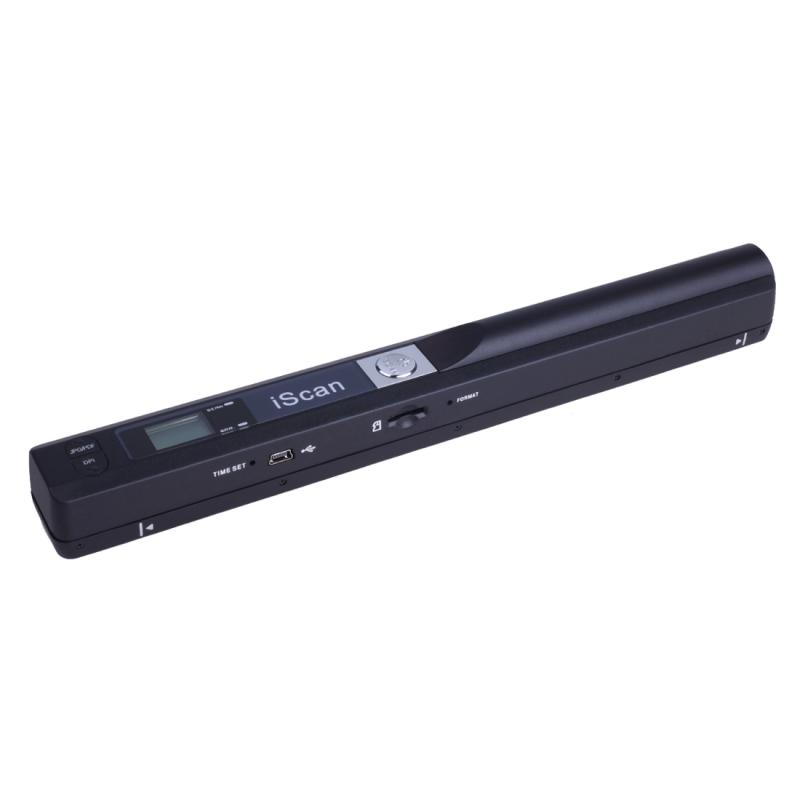 iScan01 Mobile Portable Handheld Documents Scanner with LED Display A4 Contact Image Sensor Scanners