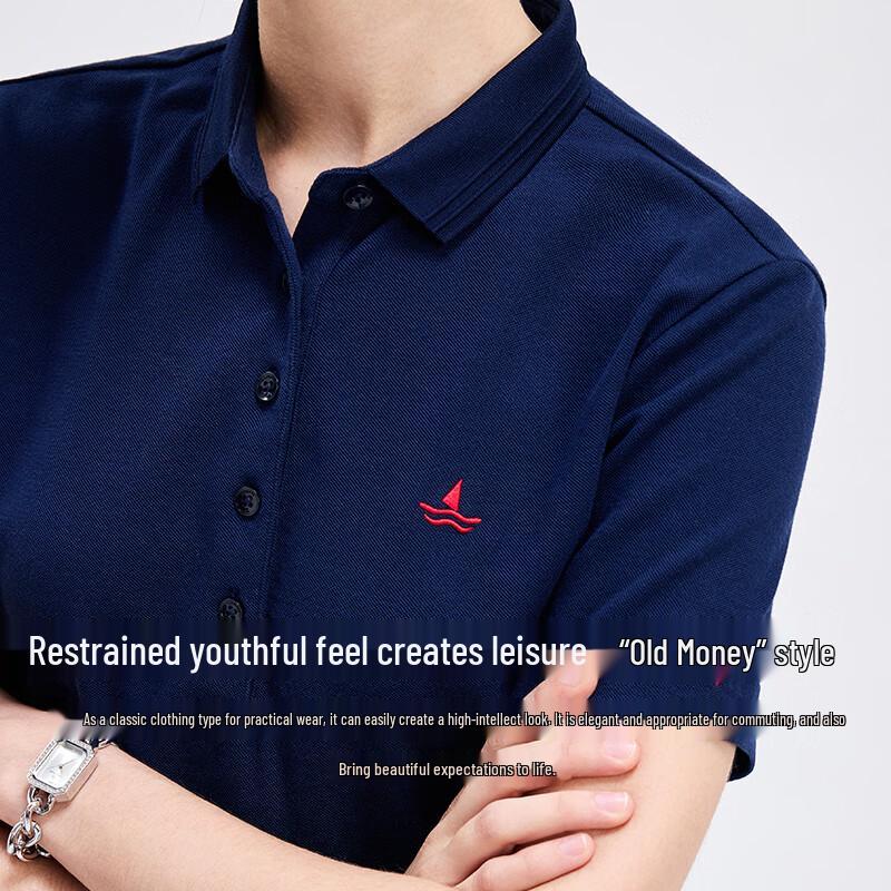 Navigare Women's Casual Polo T-shirt