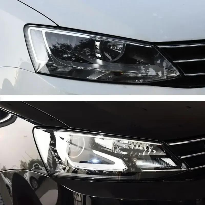 Für VW Jetta (Sagitar) 2012 2013 2014 2015 2016 2017 2018 scheinwerfer Transparente Abdeckung Lampenschirm Scheinwerfer Shell Objektiv Plexiglas