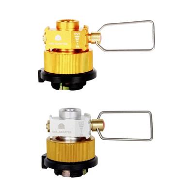 Regulable Camp Stove Gas Cylinders Adapters Wind Resistant Stove Adapters Outdoor Cooking Equipment