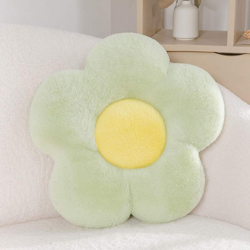 Fresh Colorful Daisy Flower Plush Pillow Toy Soft Cartoon Plant Stuffed Doll Chair Cushion Car Pillow Kids Lovers Birthday Gift