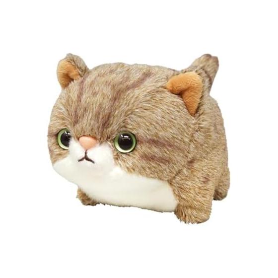 Naito Design Kenkyujo Pochamaru Feline Series Tsushima Leopard Cat Plush, Approx. 8cm Height