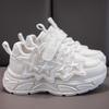 Children Casual Shoes for Girls Sports Running Sneakers Breathable PU + Rubber Anti-skid Soft Sports Shoes