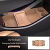 Compatible with 25 Jihu T5 models: Center Console Lower Storage Organizer for Interior Car Modification.