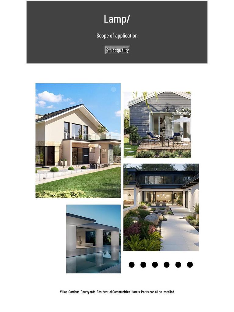 Dual-Head Waterproof Outdoor Wall Light for Porches, Courtyards, Balconies, and Stairways