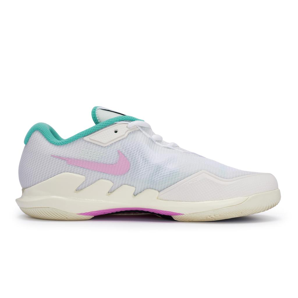 Nike Air Zoom Vapor Pro Slip Resistant Abrasion Resistant Low top Tennis Shoes Unisex White Pink Green HM3705-141(Team80-SBOX)