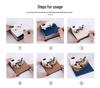 3D Stereoscopic Sticky Note Sculpture 2026 Calendar: Creative Tear-off Convenience Pad and Desktop Ornament