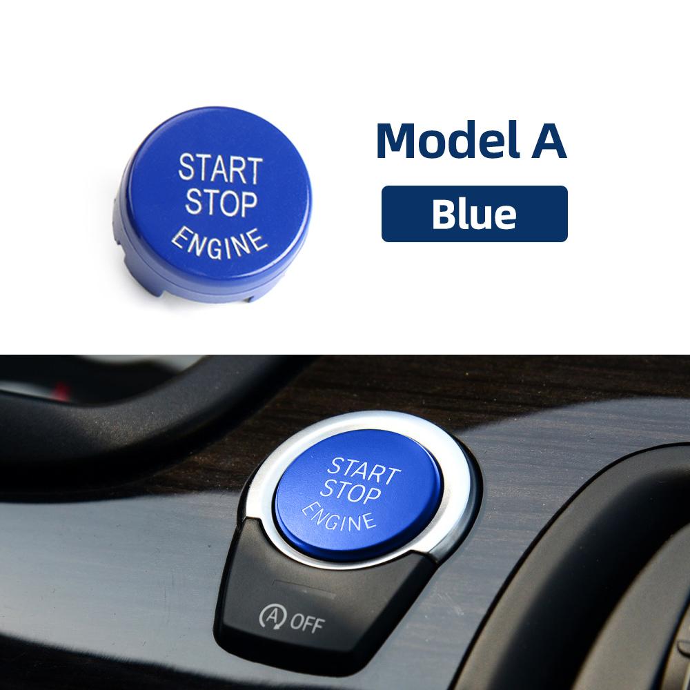LHD Car Accessories 61319153831 Engine Ignition Start Stop Push Switch OFF Button Cover For BMW X3 X4 Series F25 F26