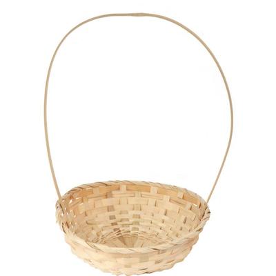 Natural Easter Basket for Easter Decoration, Diameter 28 Cm, Height 40 Cm
